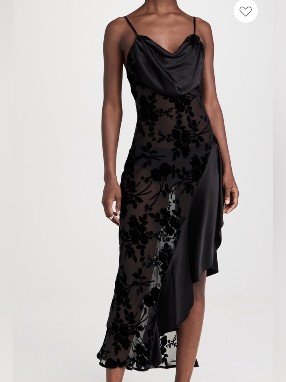 SOLD OUT RODARTE Asymmetrical bias slip dress SIZE 8
